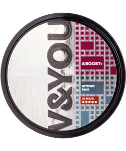 Intense Mint &Boost+ Nicotine Pouches by V&YOU