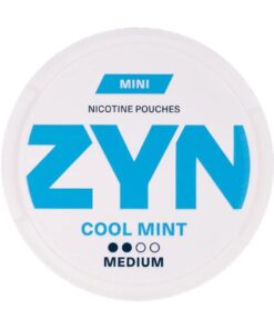 Cool Mint Mini Nicotine Pouches by Zyn