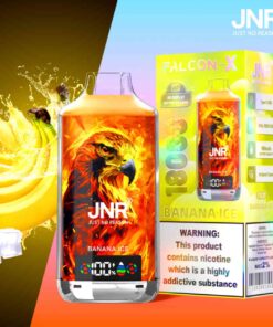 Puff 18k Jnr Vape 18000 Banana Ice : Refreshing strawberry coolness in a high-tech vape