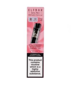Strawberry Raspberry Cherry Ice Elfa Pro Prefilled Pods by Elf Bar