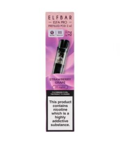Strawberry Grape Elfa Pro Prefilled Pods by Elf Bar